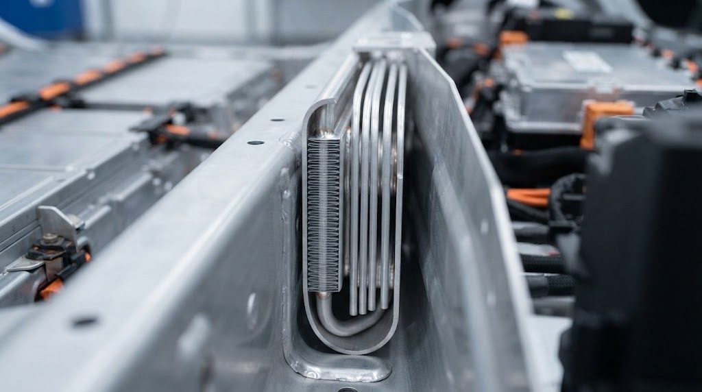 D-Type Header Pipe in Compact EV Thermal Management