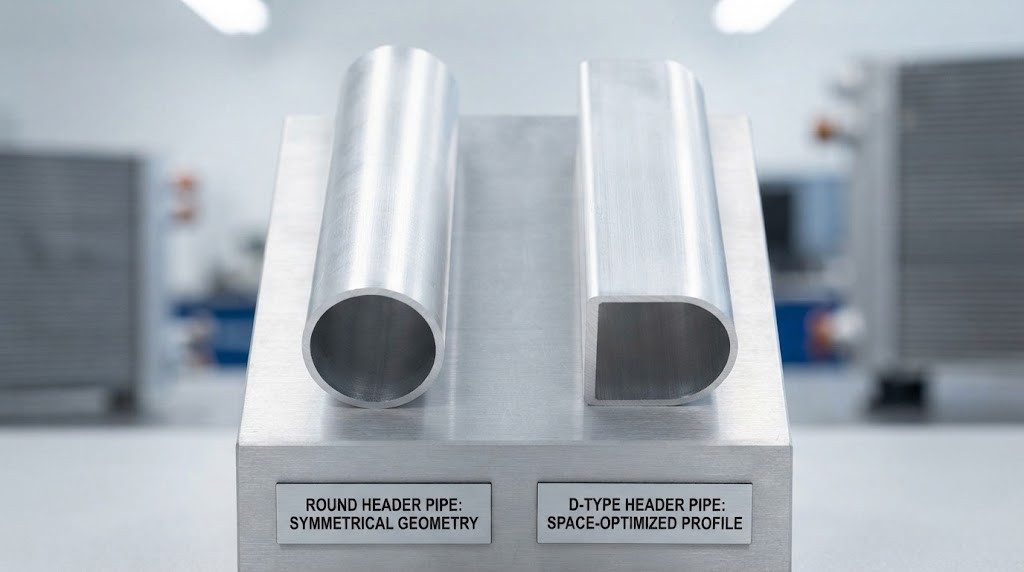 Round vs. D-Type Header Pipe Profile Comparison