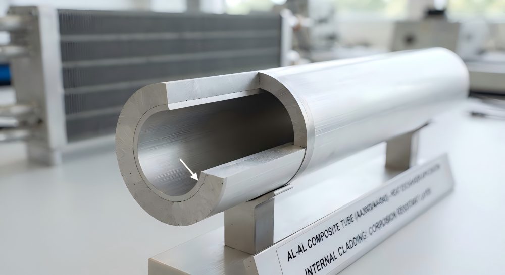 al-al Composite Tube for heat exchanger