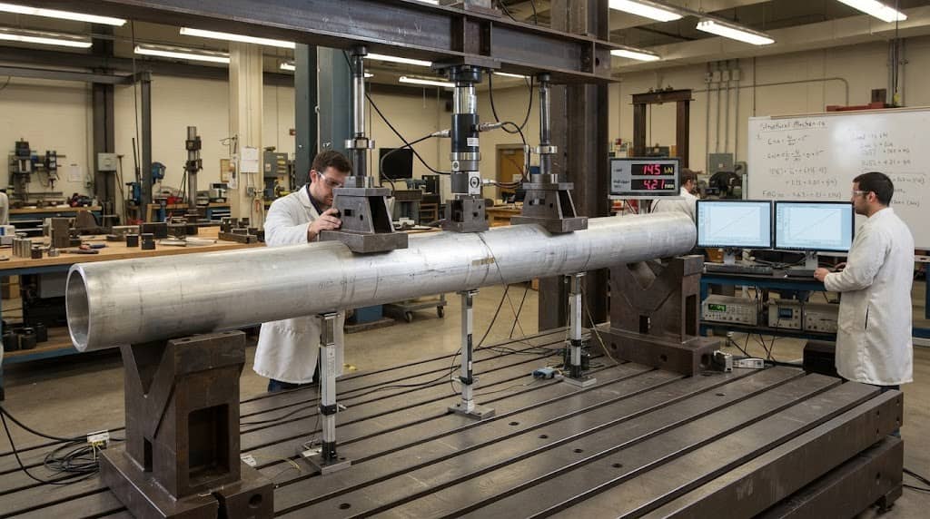aluminum tube bending test